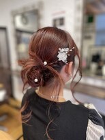 ラヴィアンローズ(La vie en rose)&nbsp;アップスタイル