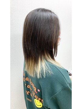 松本平太郎美容室 大宮店 インナーカラー×ブリーチ