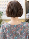 ★小顔似合わせカットひし形抜け感ショートボブ20代30代40代★1