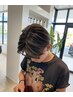 メンズカット+ショートスパ(眉カット付) 　￥6500