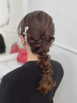 ヘアセットサロン ミント(Hair set salon MINT) 編みおろし