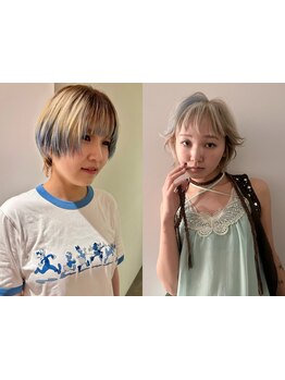 【カラー特化Stylist在籍】コンテスト受賞歴のあるスタッフ在籍◆周りと差が付くデザインカラーが大好評☆