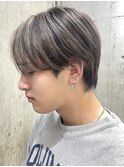メンズローライトカラーハイライトカラーデザインカラー韓国ヘア