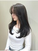 くびれヘア¥縮毛矯正・ストレート¥夏のヘアアレンジ