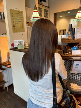 アズグロウヘアー(AS GROW HAIR) ピュアブラウンロング