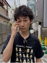 ヒュージ 三軒茶屋(huge)&nbsp;スパイキーショート/ニュアンスパーマ/メンズカット/メンズ
