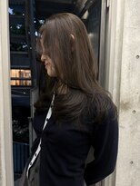 キーチェ 梅田中崎町(keych)&nbsp;レイヤーカット/中崎町/大阪梅田/オリーブベージュ