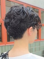 トリコ ショップアンドヘアサロン(tricot shop hair salon)&nbsp;ミニマムショート×刈り上げパーマ　フクザワ