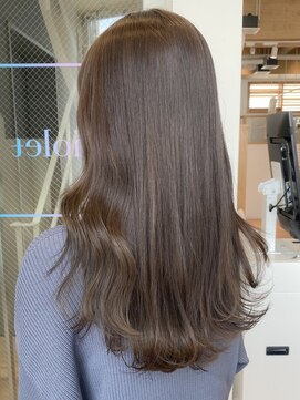 バイオレット ナゴヤ(Violet Nagoya) 【ツヤ髪カラー◎】シアーグレージュ/ナチュラルブラウン