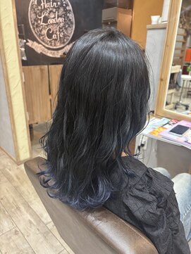 ヘア ロンドン カフェ(HAIR LONDON CAFE) 毛先カラーリングで変化を!