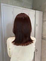 アイデンアンドティティ(IDEN AND TITY)&nbsp;オレンジとシルバーでギラつきのないオレンジブラウン◎