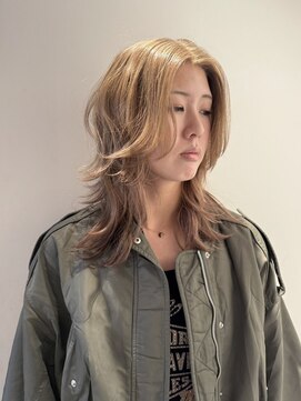 ブロック ジャポン(bloc japon) グラデーションカラー ウルフレイヤーカット/AIRI KONO