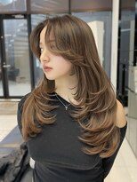 キーン 吉祥寺店(keen)&nbsp;【Ayaka】ハイライト×ミルクティーベージュ