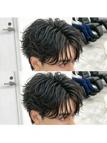 アイトーキョープラスシー 横浜(AI TOKYO+Sea) MEN’S横浜/センターパート/シャドウパーマ/フェザーパーマ