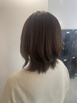 スティル ヘアアンドアイラッシュ(STILL hair&eyelash) 【森】くびれレイヤーボブ