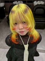 ロテサカエ(Lote.Sakae)&nbsp;名古屋/エンドカラー シャギーウルフ バタフライレイヤー