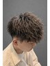 大人のメンズカット+トレンドパーマ 【ツイスパ、スパイラル等】