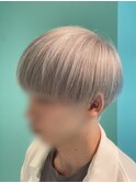 透明感たっぷりホワイトシルバー