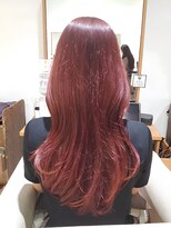 ヘアリゾート粋 リマ 銀座店(lima)&nbsp;透明感ベリーピンク/艶髪/レイヤーカット