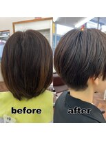 モンド ヘアクリエーション 和田店(monde hair creation)&nbsp;【monde】before × after × 髪質改善