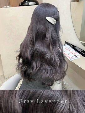 エヌアイ オモテサンドウ(ni omotesando) 韓国っぽ寒色カラー/ダブルカラー透明感ラベンダーグレージュ