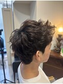 ラフなツイストパーマ