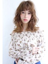 ラエティス(Laetus)&nbsp;【Laetus/大和西大寺】デジタルパーマx厚めバングxロブセミディ