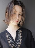 【ENVY】ハイライトベージュボブ