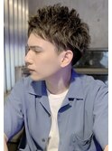 アップバンクのショートレイヤー 短髪 オシャレ感メンズ20代30代