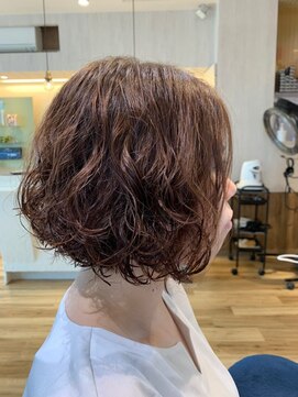 ヘアーオブジェ 末広店(Hair OBJET) ふんわりボブパーマ