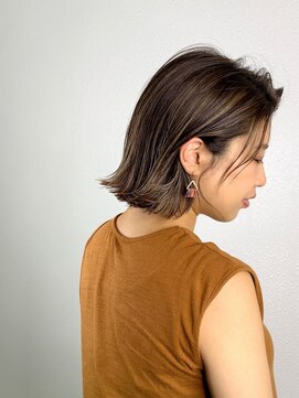 イリス バイ アルティナ 武蔵小杉店(Iris by artina) 外ハネボブ×ハイライトカラー【Iris武蔵小杉】