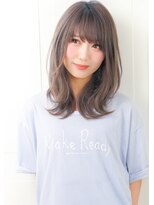 リフトバイマグ 松本駅前店(lift by mag) 20代30代40代ピンクアッシュ艶感ストレート透明感ナチュラル