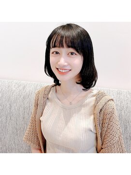 ローネス ギンザ(LONESS ginza) 大人可愛い20代30代40代黒髪のAラインボブ☆