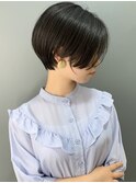 【morio池袋】綺麗でかっこいい黒髪ショート♪