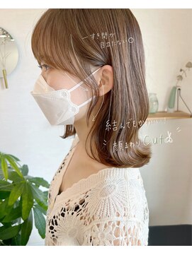 ブランココ(BlanCoCo) 顔まわりカット