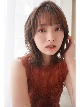 ユートラクト 寝屋川(U-tract) 【U-tract】ミディアム　ゆるふわ巻き