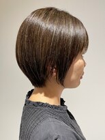 アルフレッド 桜本町店(alfRed) 白髪染め ショートボブ 白髪ぼかし 30代 40代 50代