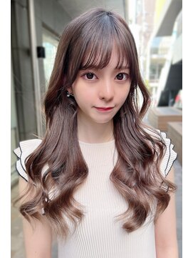 リークフー(Ree cu fuu) 10代20代30代40代 前髪 ゆるふわロング 藤沢