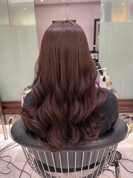 アミー 銀座(Ammy) #コテ巻き風パーマ #パーマロング#韓国風パーマ#デジタルパーマ