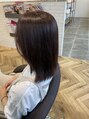 オーブ ヘアー ライラ 山王店(AUBE HAIR raira) 大人ムラサキカラー