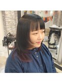 レイヤーカット×インナーカラー×髪質改善