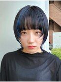 アクセントカラーが可愛い☆ショートウルフ！！air榊原