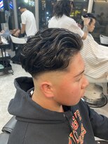 フランクスバーバーリザーブ 人形町店(FRANK’S BARBER RESERVE)&nbsp;スキンフェード×パーマi