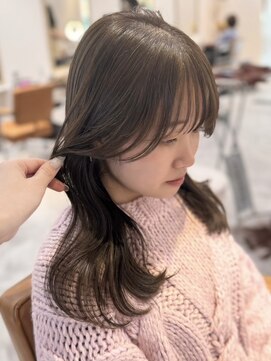 フランチェスカドット(francesca.) 顔周りレイヤー×透明感カラー