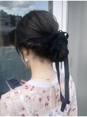 ヘアセット/シニヨンアレンジ