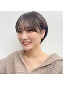 小顔ショート/マッシュショート/似合わせカット/ショートヘア