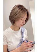 マッシュショート/ショートボブ/ショート/ボブ/ウルフ/髪質改善