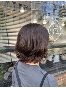 エコルアヘアー 西口(ecolua hair) レイヤーボブ