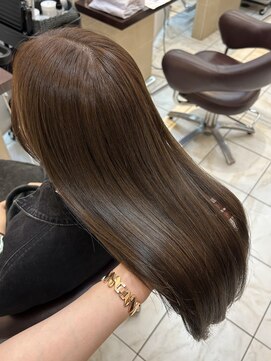 アルターリアン(aL ter LieN) 【ミルクブラウン】くびれヘア/アプリコットオレンジ/千葉 林