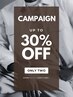 【特別体験キャンペーン☆新規平日2名限定！】全メニュー30%OFF！！